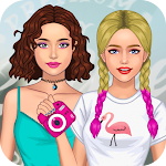 Cover Image of 下载 👒 👓 College Girls Dress Up  APK