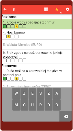 Game screenshot Krzyżówki apk download