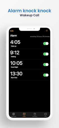 Clock iOS 16 -Clock Phone15Pro