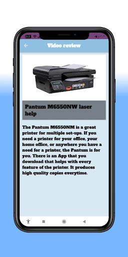 Pantum M6550NW Laser help