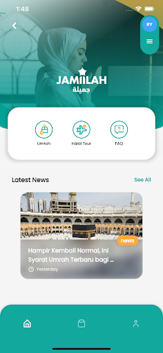 Android application Jamiilah screenshort