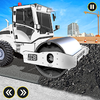 Grand Road Construction Excavator Simulator Games
