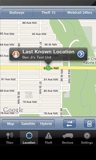 Titan GPS Screen 2