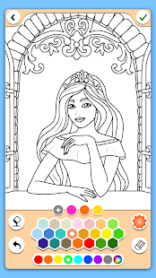 Princess Coloring Game  Screenshots 2