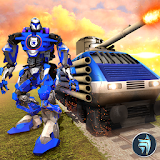 Robot Police Train Transformation FPS Shooter icon