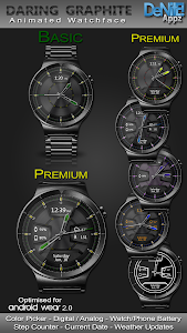 Daring Graphite HD Watch Face Unknown