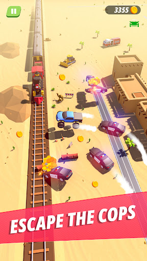 Android application Dodge Police: Cop Car Chase screenshort
