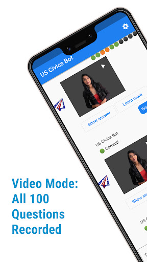 US Citizenship Test Bot 2024 Screen 2