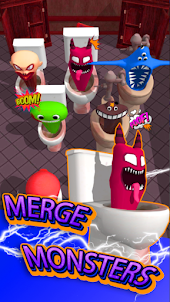 Merge Monster: Skibidi Toilet