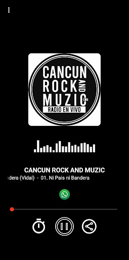 Android application CANCUN ROCK AND MUZIC screenshort