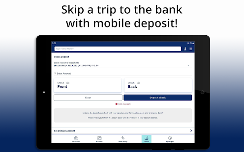 Emprise Bank Mobile Screenshot