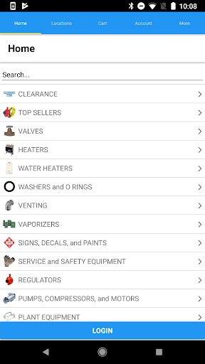 Android application Tarantin screenshort