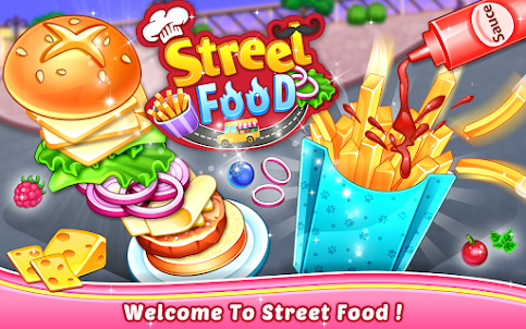 Thức ăn đường phố -Game nấu ăn