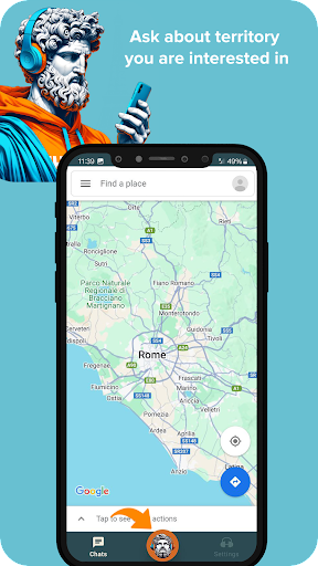 Android application Herodot AI screenshort