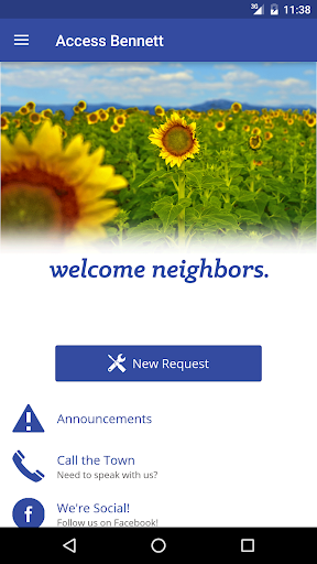 Android application Access Bennett screenshort
