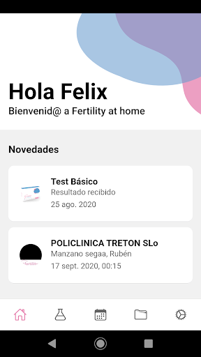 Fertility at home Screen 3