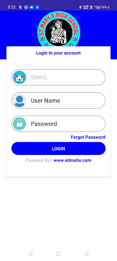 Android application St. Mary's High School, Sultha screenshort