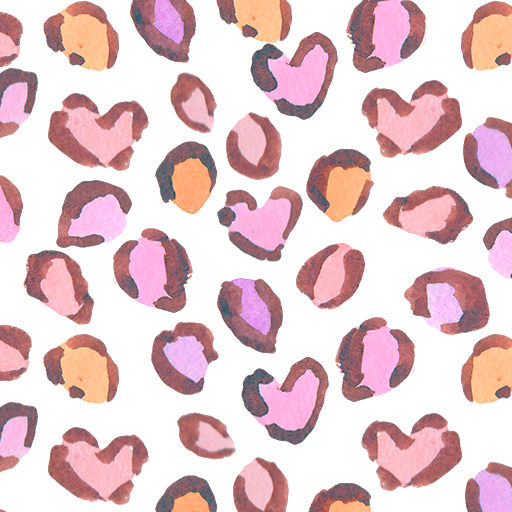 Cute Theme-Leopard Print- logo
