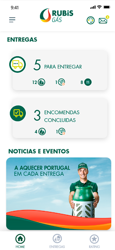 Rubis Gás Distribuidor Screen 2