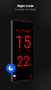Huge Digital Clock - Часы Screenshot
