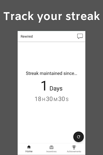 Android application Rewire - Fun Habit Tracker Tha screenshort