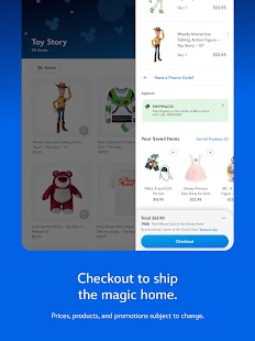 Disney Store Screenshot