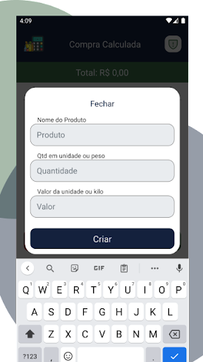 Compra Calculada Screen 2
