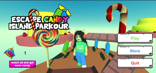 escape candy island parkour