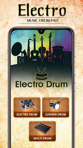 Android application Electro Musical Drum Pads 48 screenshort