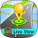 GPS Navigation Live Street View icon