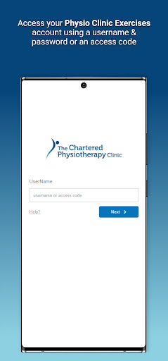 Android application Physio Clinic Exercises screenshort