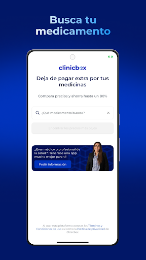 Comparador de precio Clinicbox Screen 2