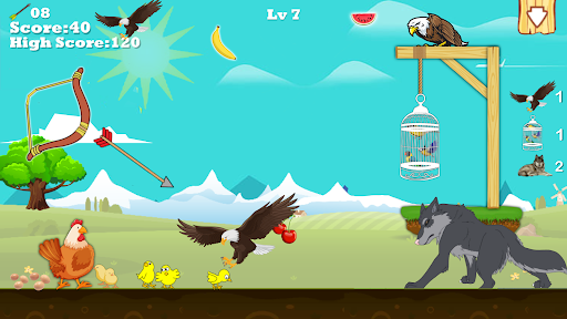 Rope Archery Birds Rescue