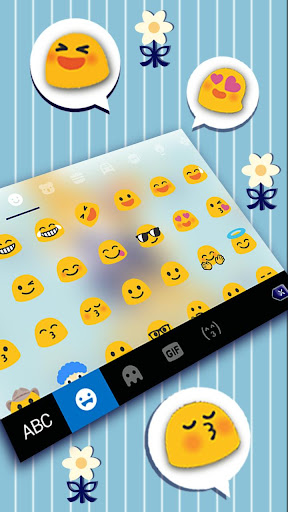 Cute Deer Bow Keyboard Theme Screen 3