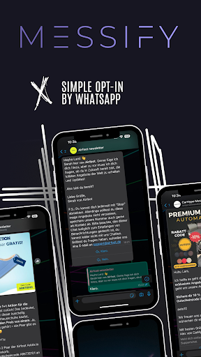 Marketing WA | Messify Screen 2