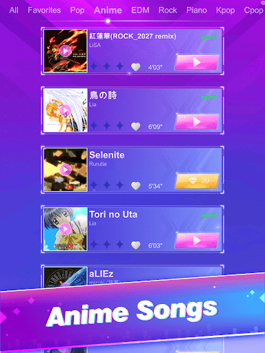 Magic Piano Tiles 3 Anime  Pop Songs