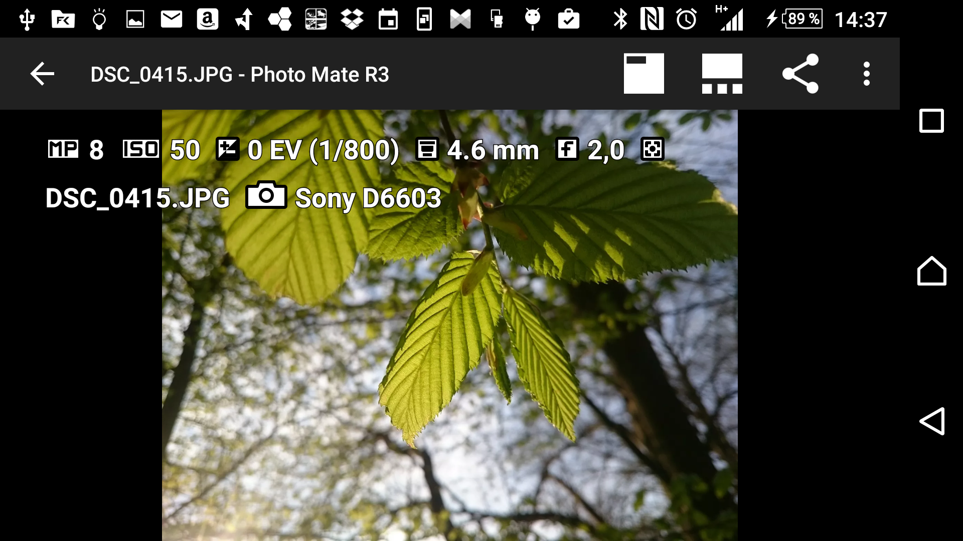 Android application Photo Mate R3 screenshort