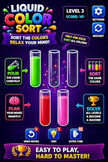 Color Sort Puzzle - Water Sort