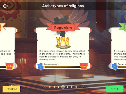 Simulador de Déu. Religion Inc. Captures de pantalla