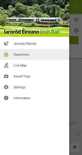 Android application Iarnród Éireann Irish Rail screenshort