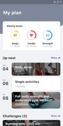 Android application BLS Sports screenshort