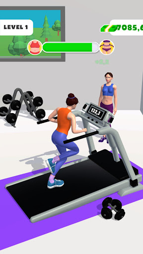 Android application Fitness Coach screenshort