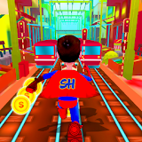 Super Hero Rail Rush Simulator icon