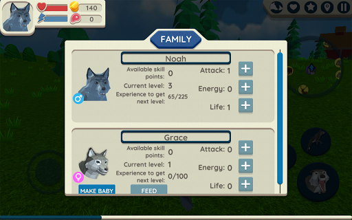 Wolf Simulator: Wild Animals 3 - Simulation - games