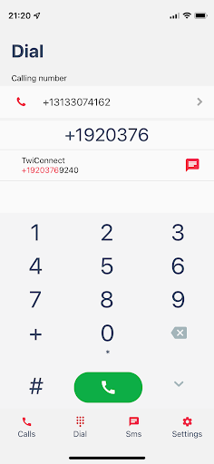 Talkyto - Twilio calls & SMS Screen 3