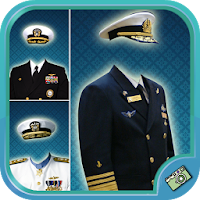 Navy Costume Photo Suit Editor