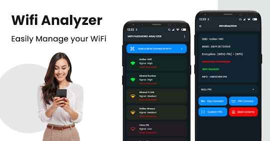 WiFi Analyzer- WPS WIFI Tester