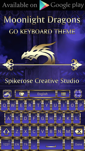 Moonlight Dragons Dialer theme Screen 3