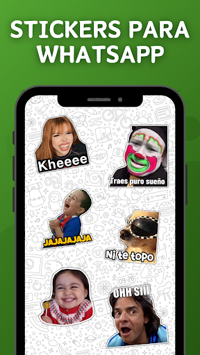 Android application Mexican Stickers screenshort