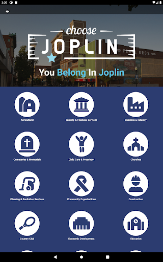 Screenshot of Choose Joplin